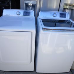 Samsung Washer And Gas Dryer Set 