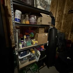 5-tier storage shelf system