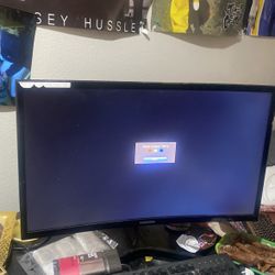 Pc Monitor And Led Key Bord