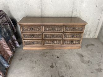 Johnson Carper Mid-Century Dresser With Mirror