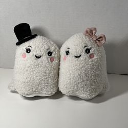 Ghost Party Girl and Boy Plush
