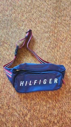 Tommy Hilfiger Blue Fanny Pack Waist Bag
