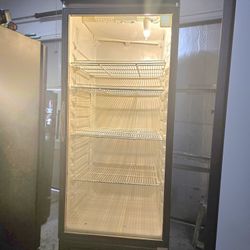 Turbo Air 22 Cubic Feet Glass Door Commercial Merchandiser Cooler Refrigerator 