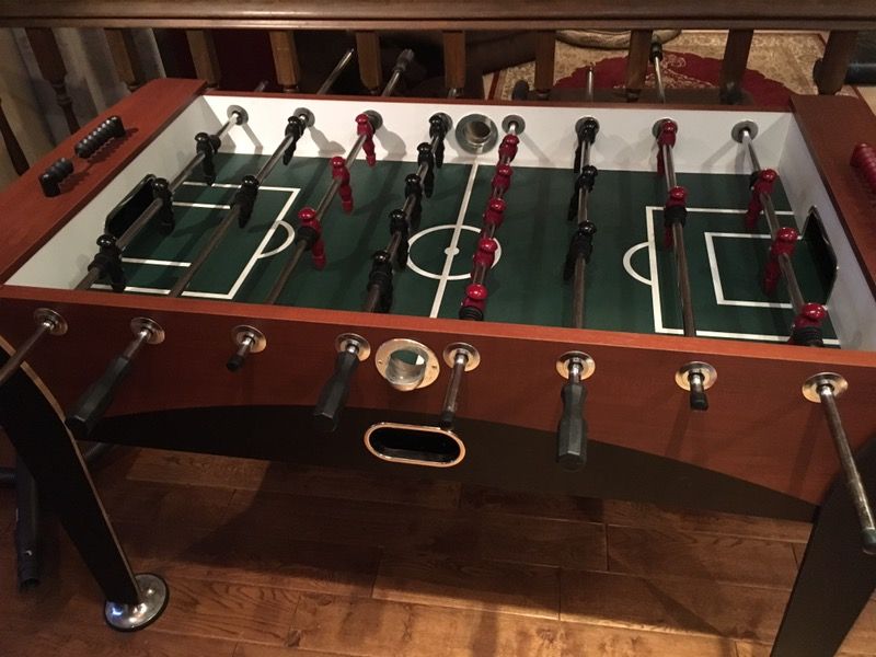 ESPN striker classic foosball table
