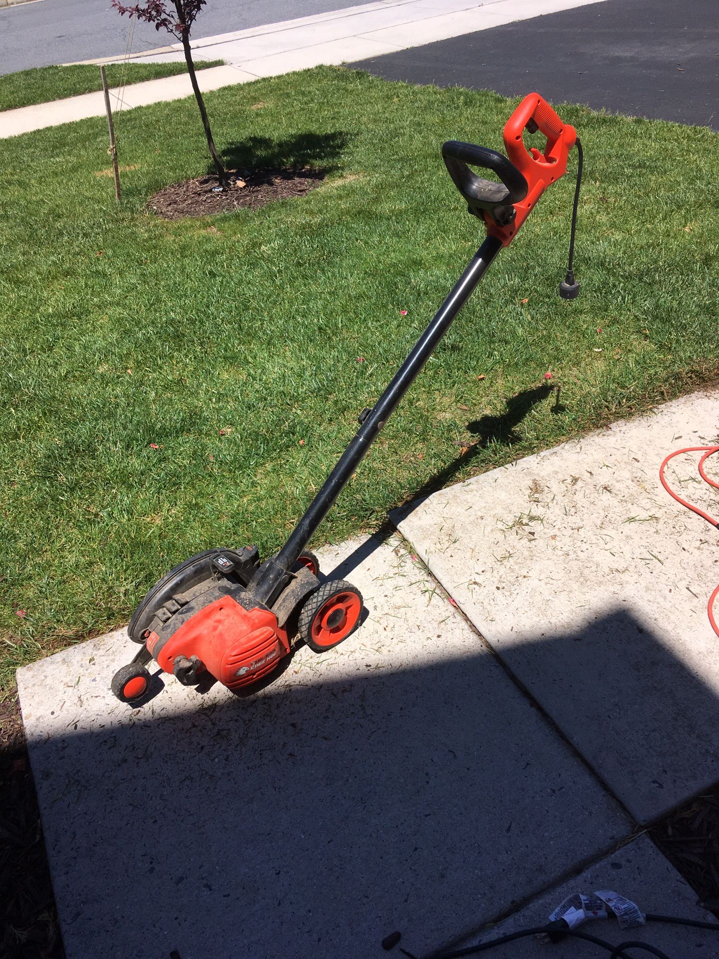Black decker electric edge hog edger and trench cutter