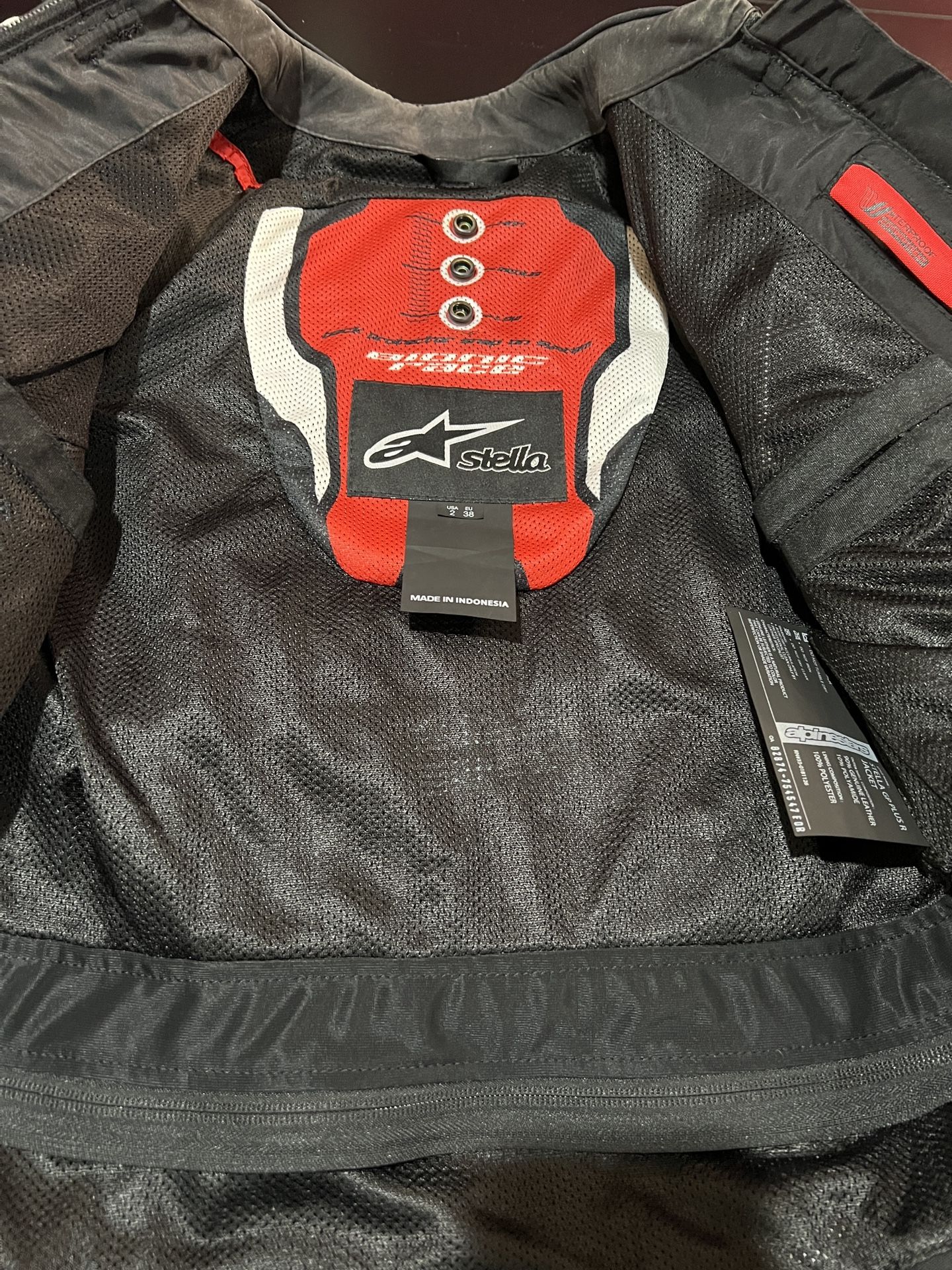 Woman’s Alpine Stella GP Plus R - Black White Jacket