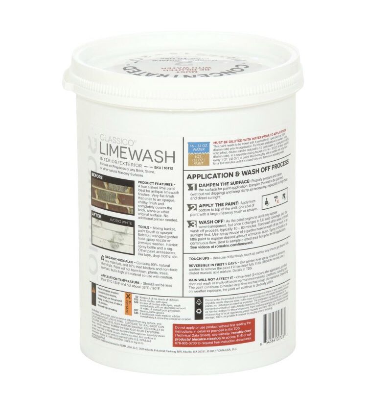 Romabio limewash interior exterior paint 3 pack for Sale in Seattle