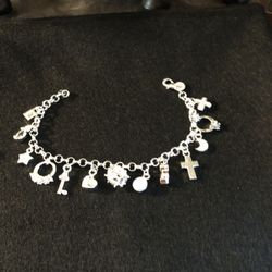 New Silver Charm Bracket