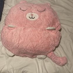 Happy Nappers Pink Cat Pillow Sleeping Bag 