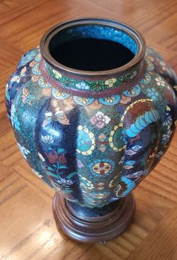 Cloisonne Vase 