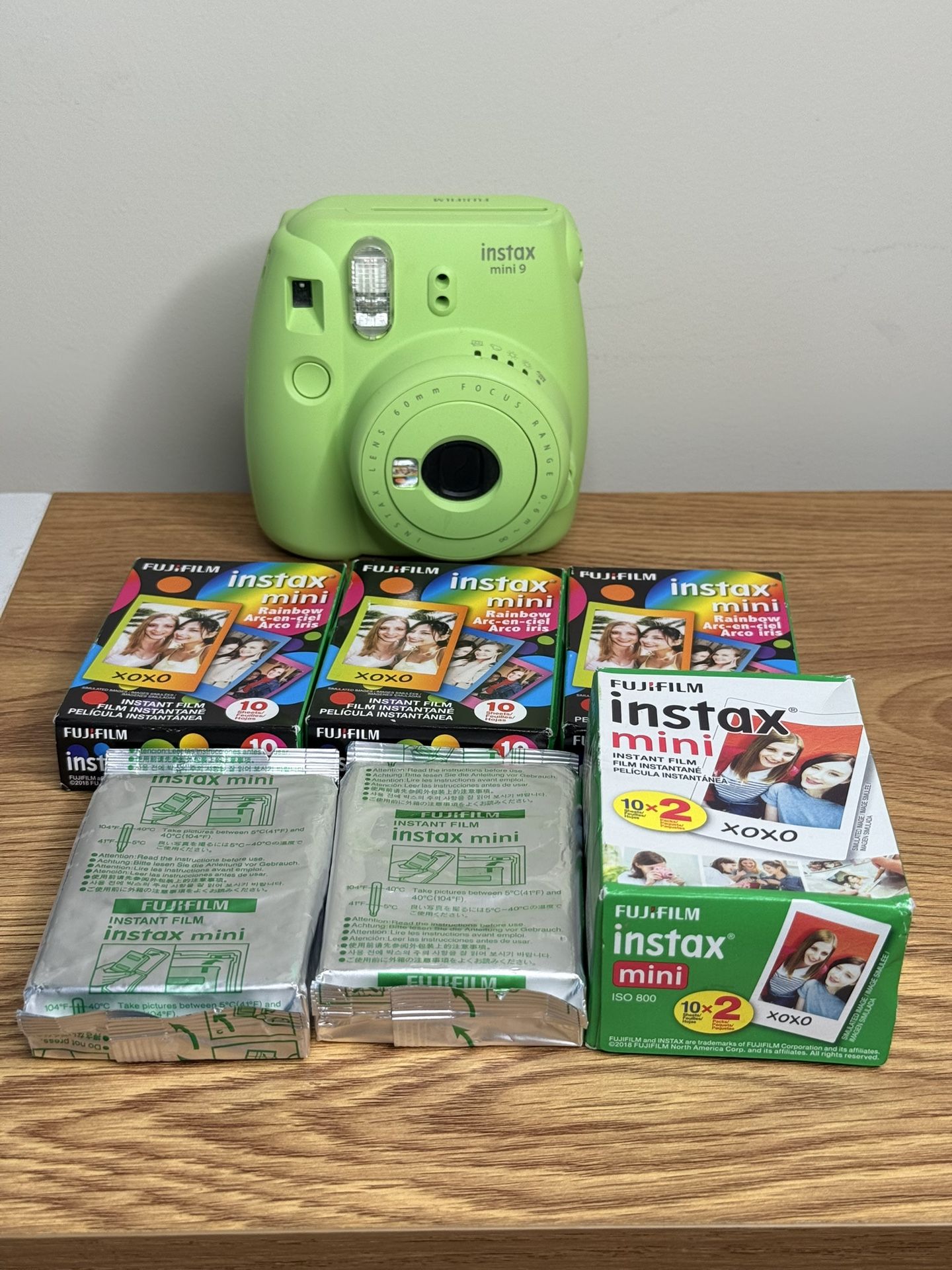 Fujifilm Instax Mini 9 with Film Packs