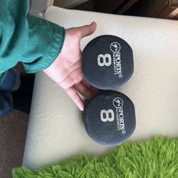 8 lb weights