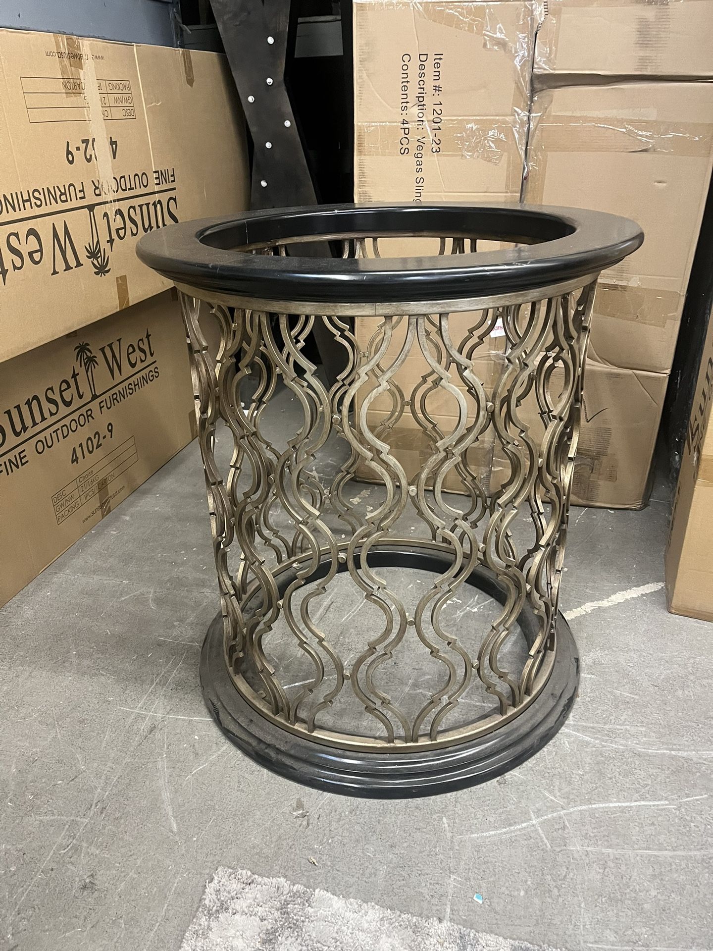 Entry Table 36 High 42 Glass Top
