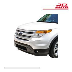 11-15 Ford Explorer Projector Headlight LH Driver Chrome Amber