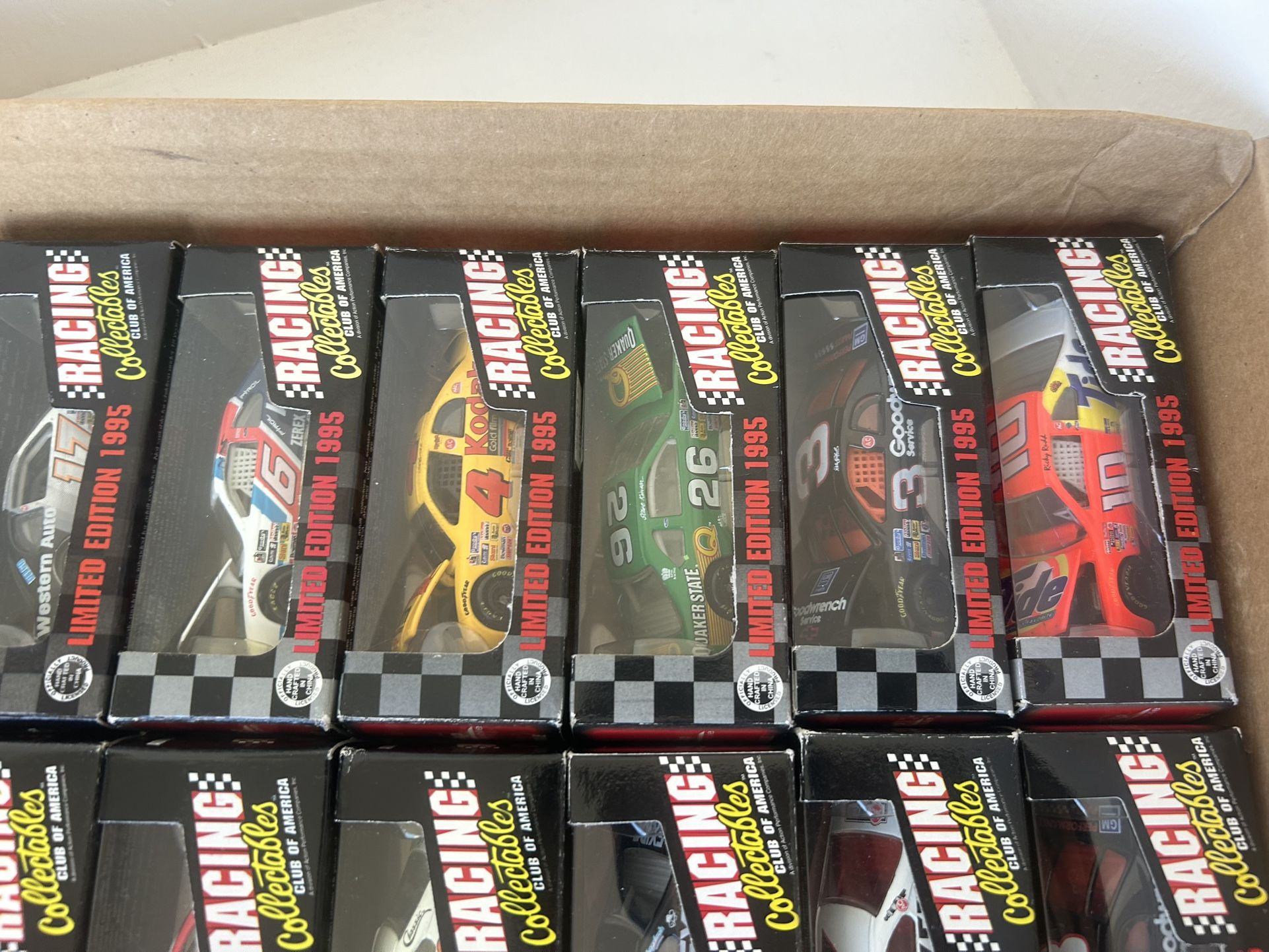 Limited edition 1995 and legend series race cars
