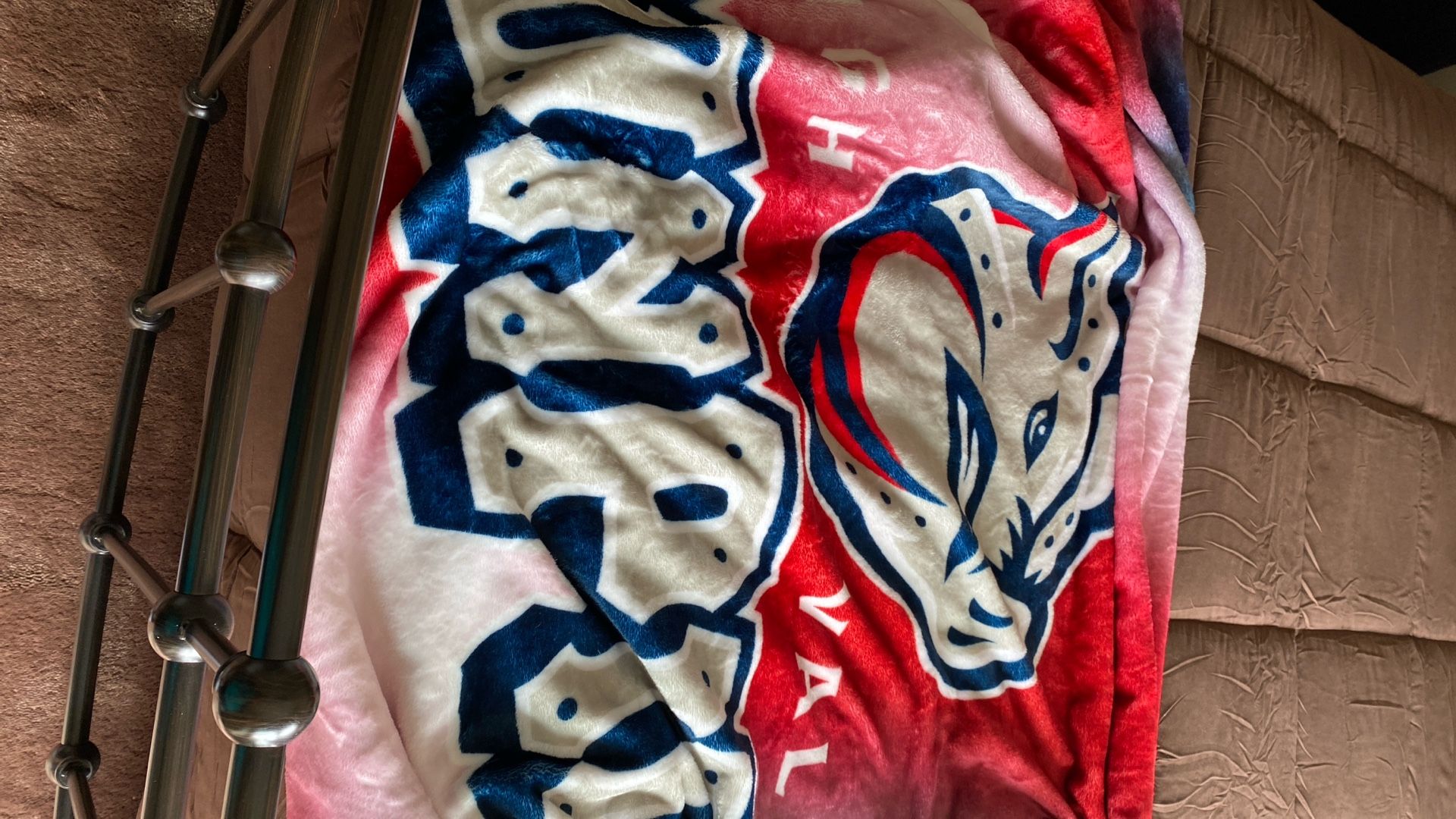 Iron Pig Fleece Throw