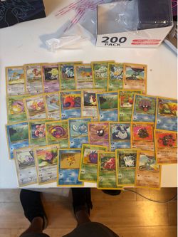 Vintage Pokemon cards Base set/jungle/fossil.