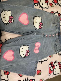 Hello kitty jeans