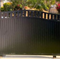 Iron Heavy Duty Gate Solid Wrought Iron