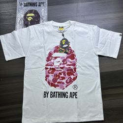 Bape Tee Pink
