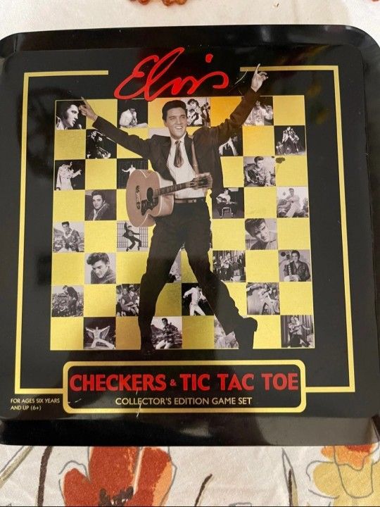 Elvis CHECKERS & TIC TAC TOE/Collectors Edition