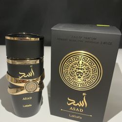 Lattafa Asaad EDP 3.4 Oz Perfume For Men (From Dubai)