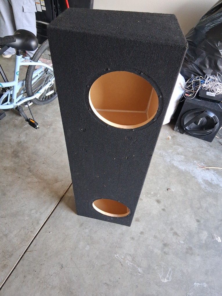 2 10 Inch Subwoofer Ported Subwoofer Box