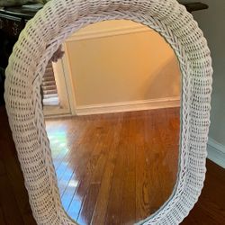 White Wicker Furniture Set 