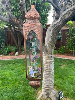 Solar Lit Hanging Fairy Lantern