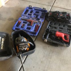 Chainsaw Sawsall Roto Hammer And A Ramsey