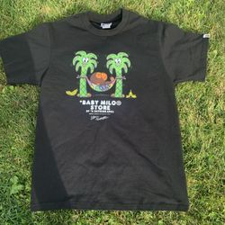 Baby Milo Shirt Black Size M