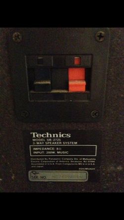 Technics Sb 2725 Speakers For Sale In South Hadley Ma Offerup