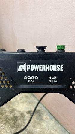 Powerhorse pressure wash washer