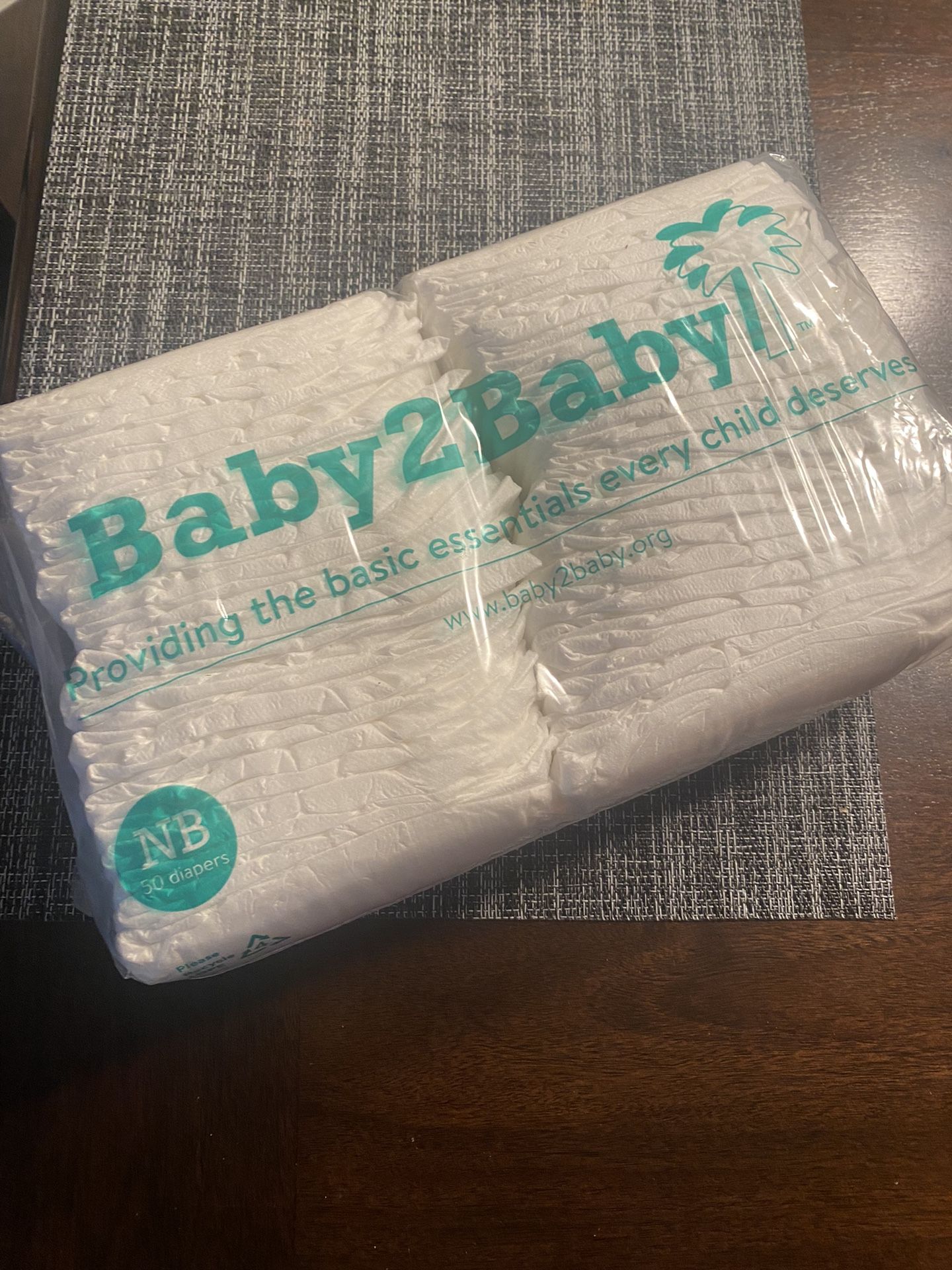 NEW 50 Pk Baby 2 Baby Newborn Diapers
