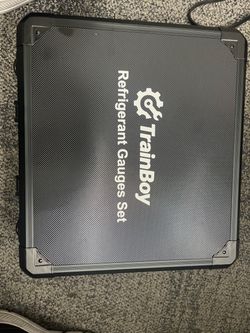 TrainBoy Refrigerant Gauges Set New , Opened Box