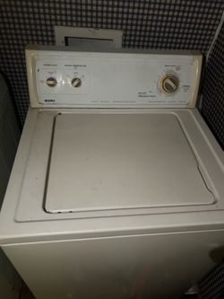 washer and dryer works well