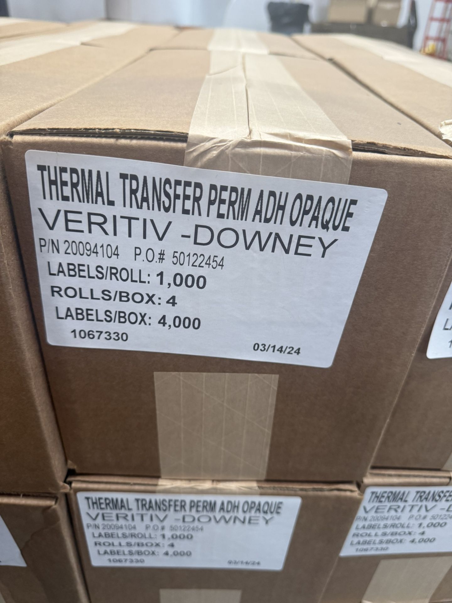 Thermal Transfer Label