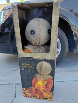 Sitting Sam Doll Trick 'r Treat from Spirt Halloween