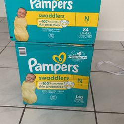 Pampers Newborn Diapers 84 Count And 140 Count