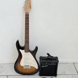 Assassin Electric Guitar + Rockurn G10 Amp & Guitar Cable Included