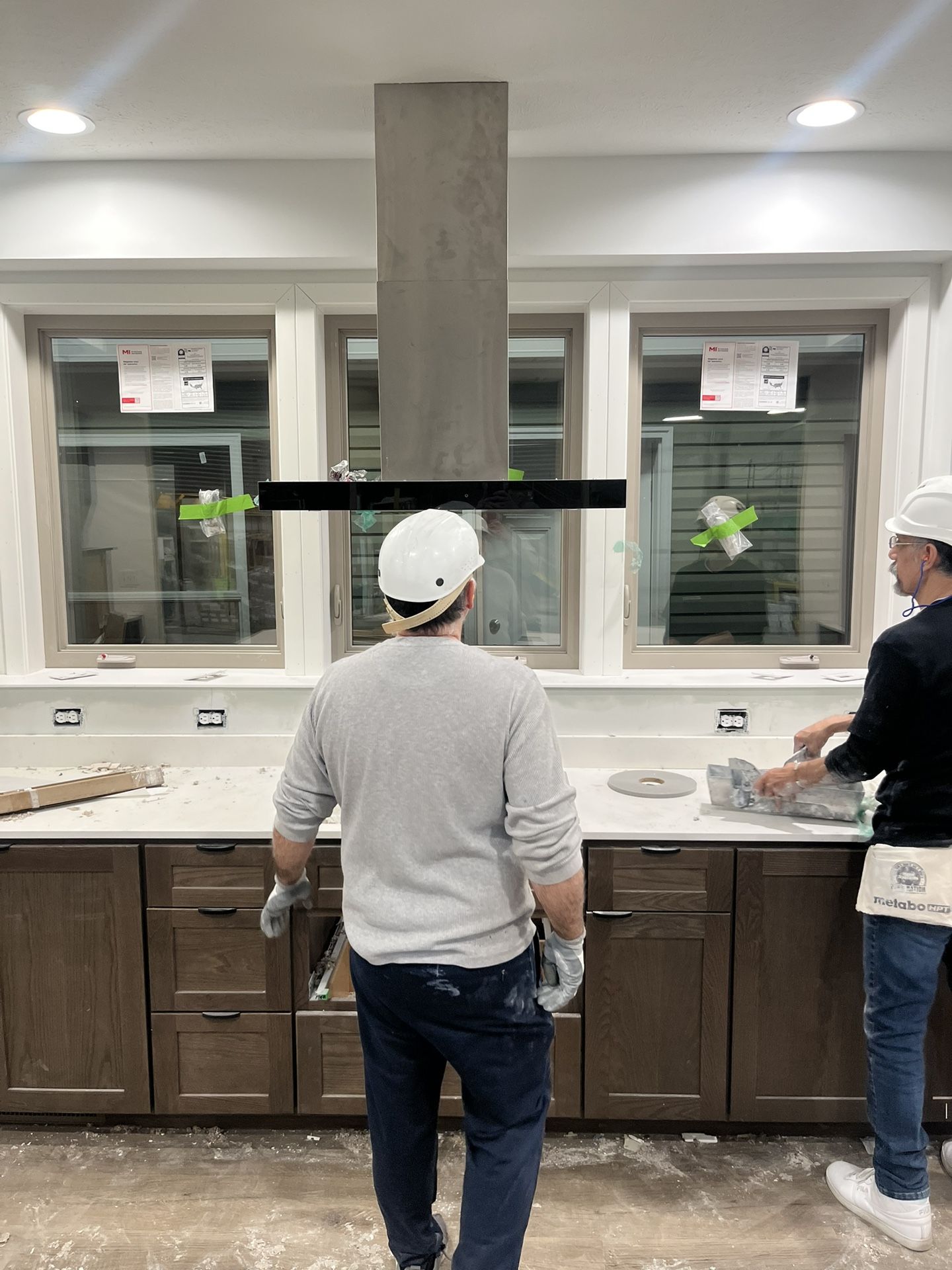 Cabinet And Floor Removal