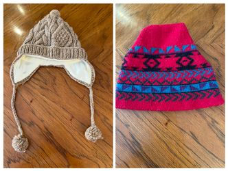 Stylish Winter Hats - Igloo, Etc. - $10.00 Each or $15.00 for both