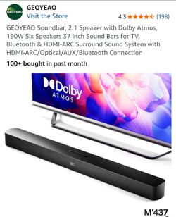 Soundbar of 37.(M'437)