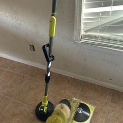 Ryobi Power Scrubber With Exchangeable Heads 