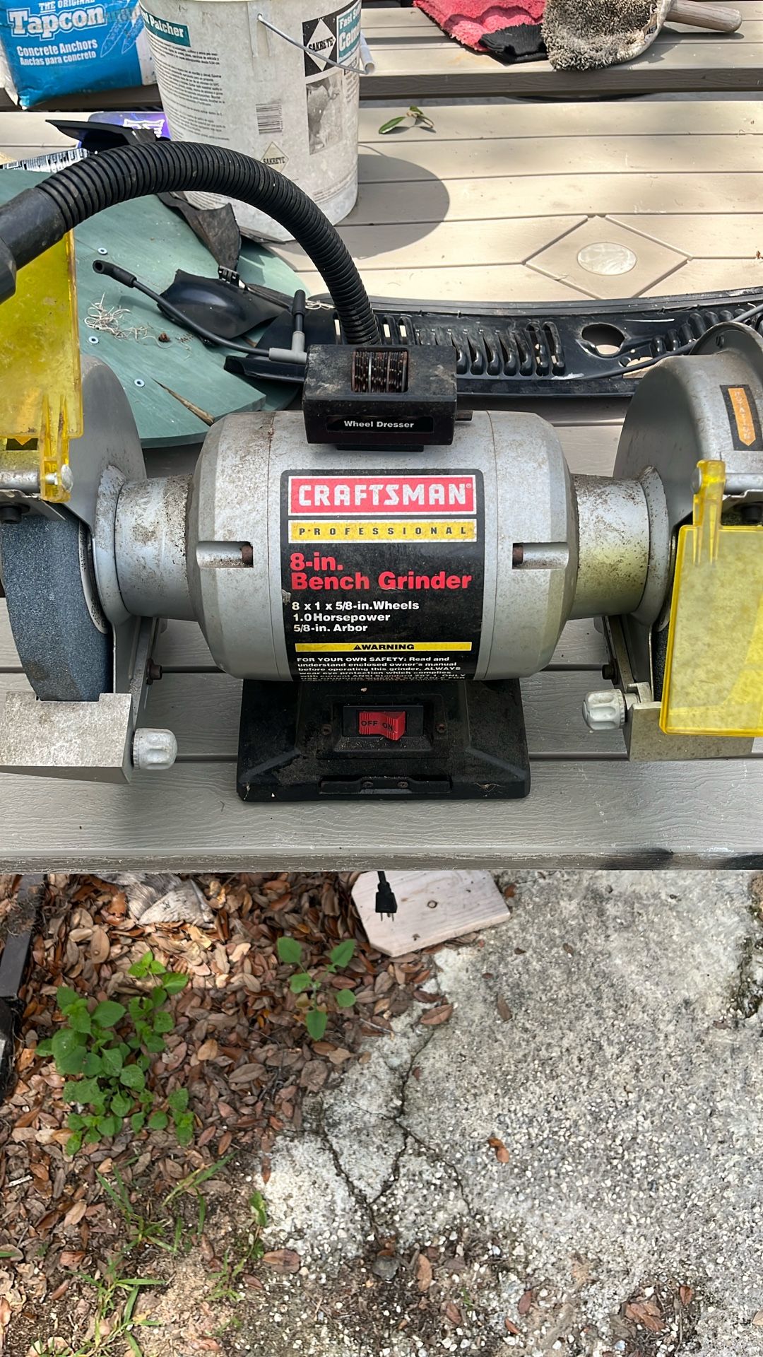8 Inch Bench Grinder