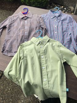 New Size 5 boys shirts