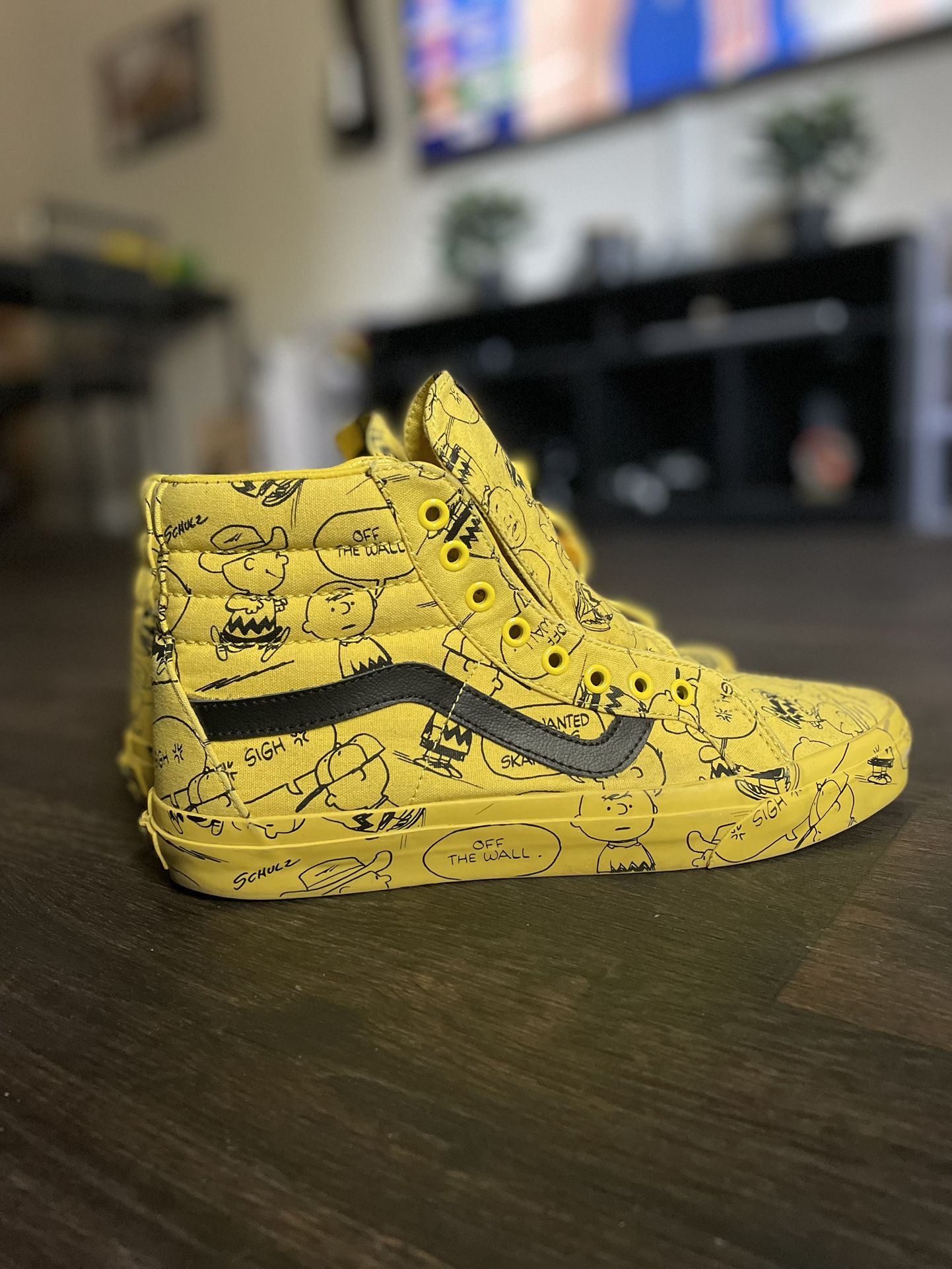 Vans (Charlie Brown Edition) Size 10…only $50!!