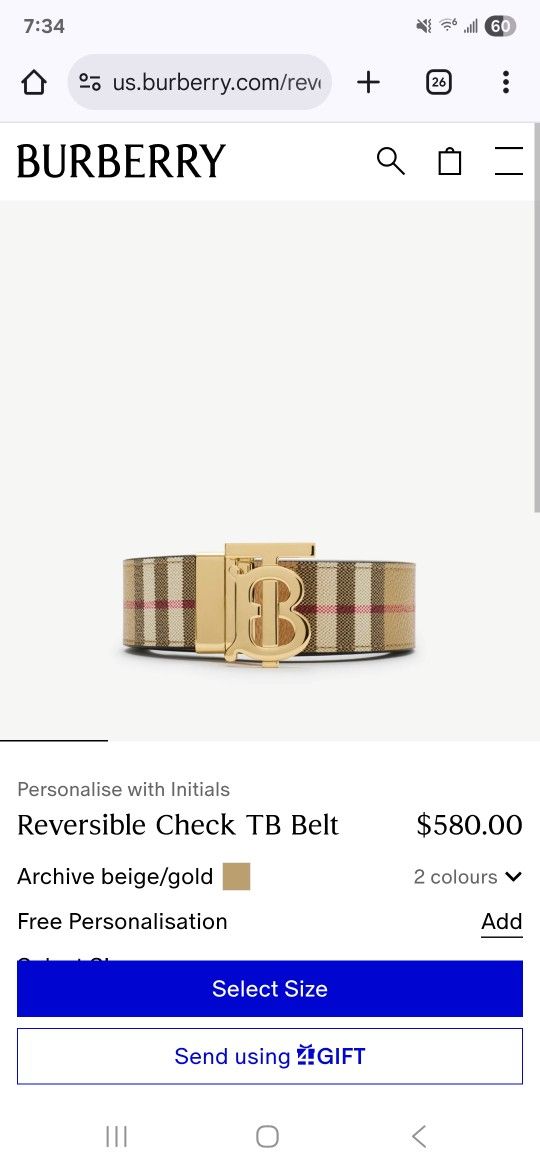 Designer Belts