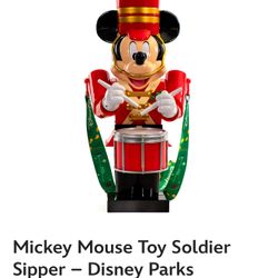 Mickey Mouse Toy Soldier Sipper - Disney Parks
