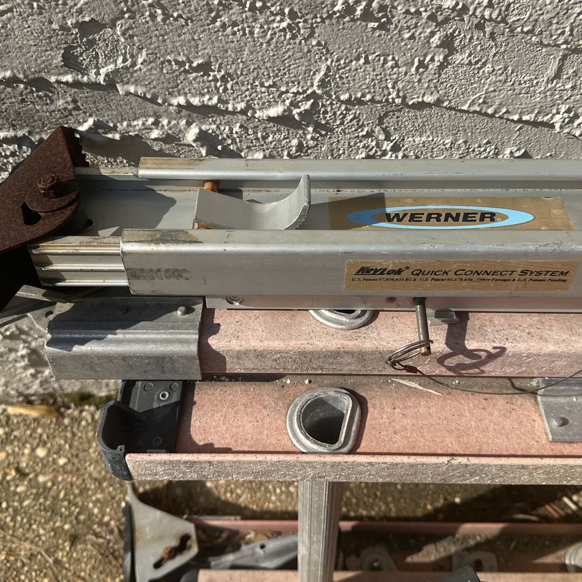 24 Foot Werner Fiberglass Extension Ladder